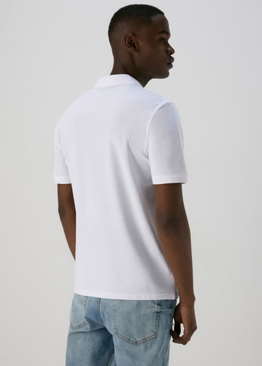 White Essential Polo Shirt