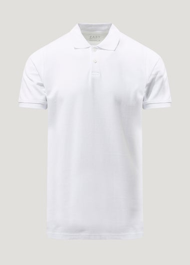 White Essential Polo Shirt