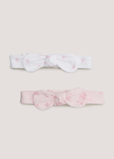 2 Pack Baby Headbands (Newborn-6mths)