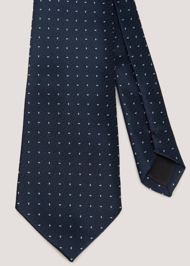 Taylor & Wright Navy Geo Tie