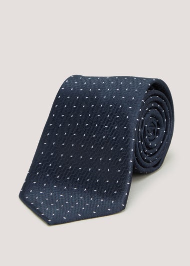 Taylor & Wright Navy Geo Tie