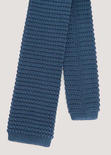 Taylor & Wright Blue Knitted Tie