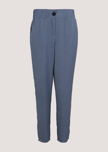 Blue Tapered Trousers