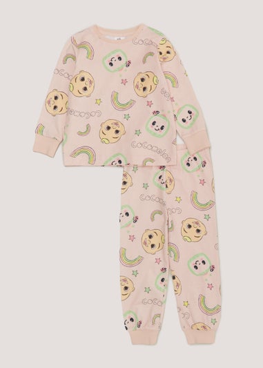Girls Pink Cocomelon Pyjama Set (12mths-4yrs)