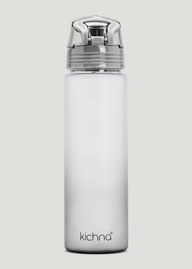 Kichna Grey Ombre Tracker Reusable Water Bottle (700ml)