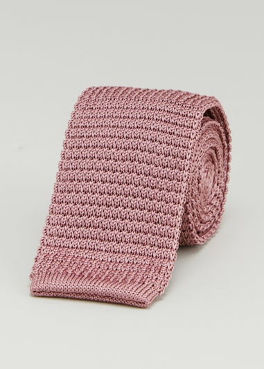 Taylor & Wright Blush Knitted Tie