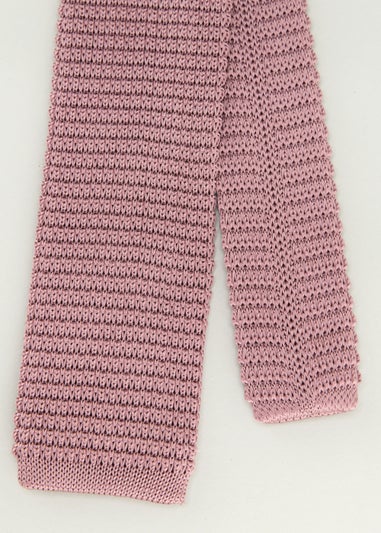 Taylor & Wright Blush Knitted Tie