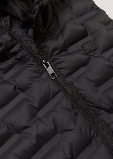 Boys Black Heatseal Gilet (4-13yrs)