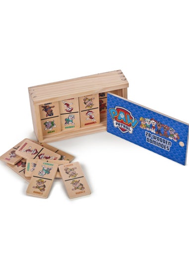 Kids Paw Patrol Wooden Dominoes