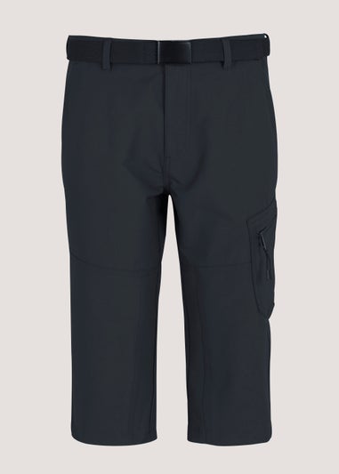 Navy 3/4 Trek Shorts