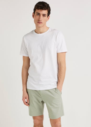 Sage Slim Fit Stretch Chino Shorts