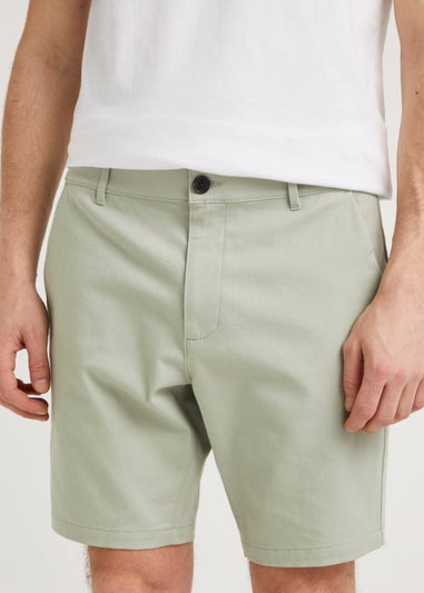 Sage Slim Fit Stretch Chino Shorts