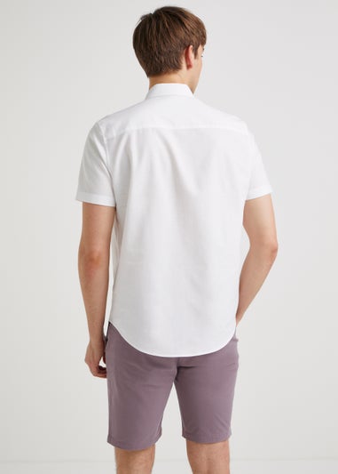 Lilac Straight Fit Chino Shorts