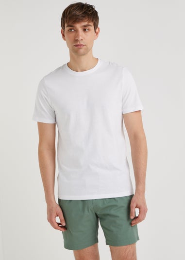Green Drawcord Chino Shorts