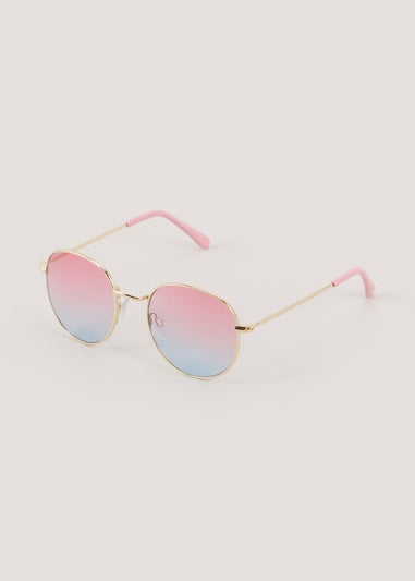 Kids Multicoloured Rainbow Round Sunglasses (3-10yrs)