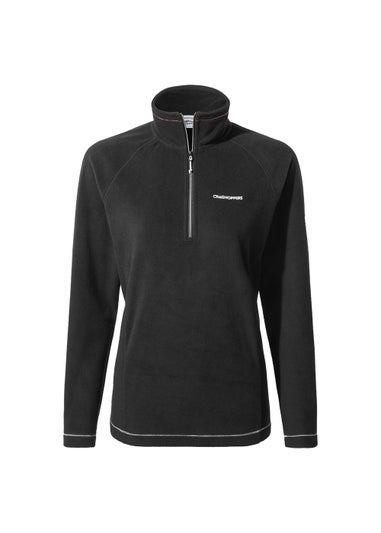 Craghoppers Black Miska Half Zip Fleece