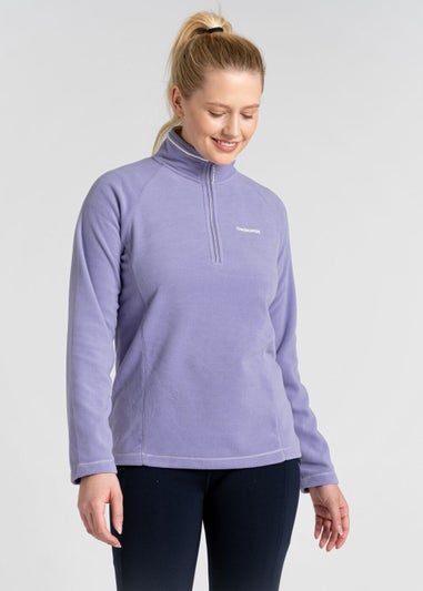 Craghoppers Lilac Miska Half Zip Fleece