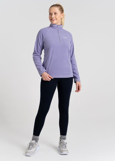 Craghoppers Lilac Miska Half Zip Fleece