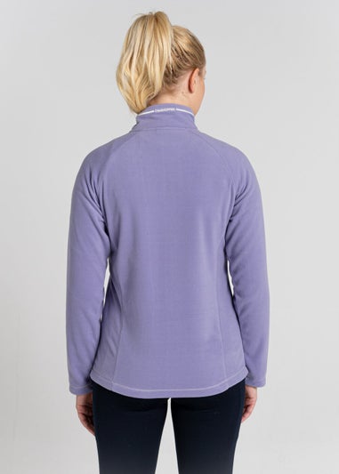 Craghoppers Lilac Miska Half Zip Fleece