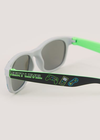 Kids Black Nomad Gamer Sunglasses (3-10yrs)