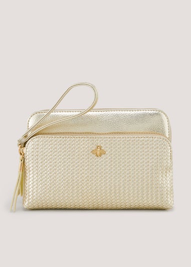 Gold Bee Pouch