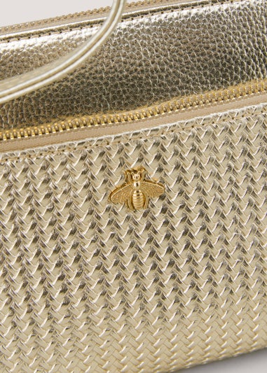 Gold Bee Pouch