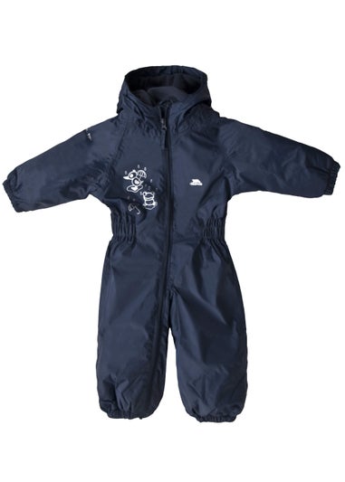 Boys Trespass Navy Dripdrop Puddle Suits (2-8yrs)