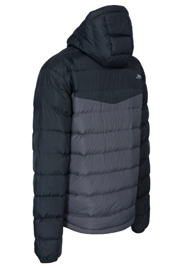 Trespass Black Oskar Water Resistant Jacket