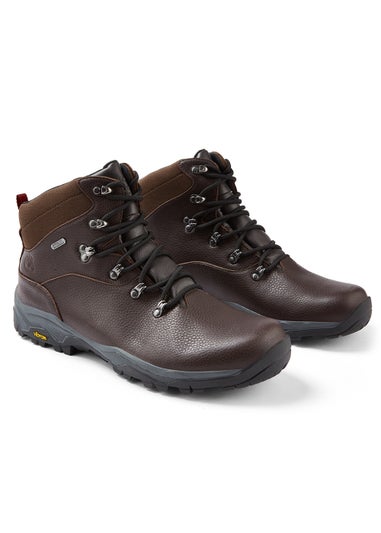 Craghoppers Brown Kiwi Lite Leather Hiking Boots