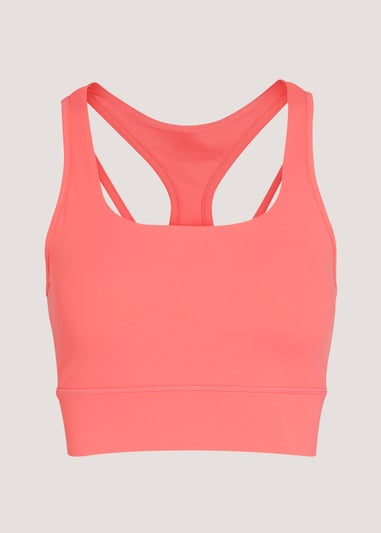 Souluxe Coral Strappy Back Sports Crop Top