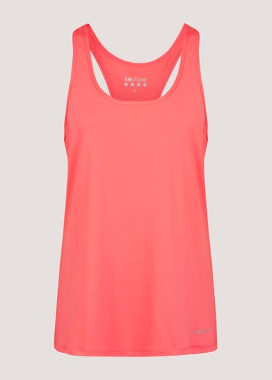 Souluxe Coral Mesh Sports Vest