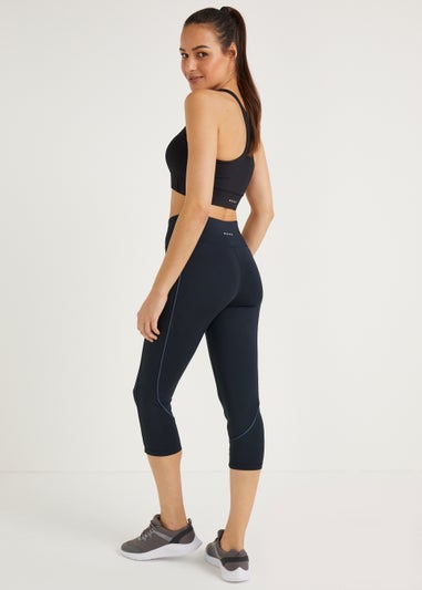 Souluxe Navy Capri Sports Leggings