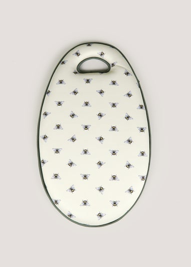 Cream Bee Print Kneeler