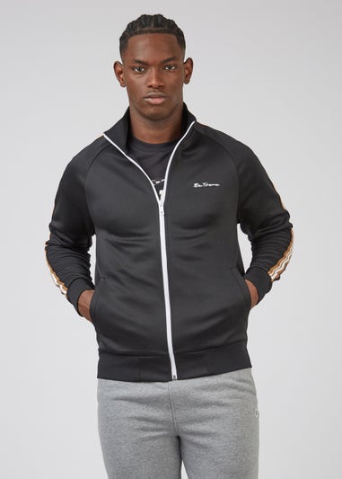 Ben Sherman Black House Taped Track Top