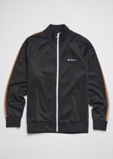 Ben Sherman Black House Taped Track Top