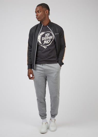 Ben Sherman Black House Taped Track Top