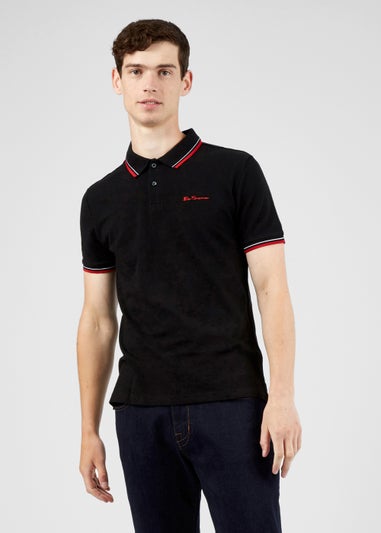 Ben Sherman Black Signature Polo Shirt