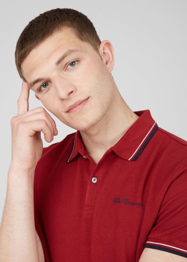 Ben Sherman Red Signature Polo Shirt