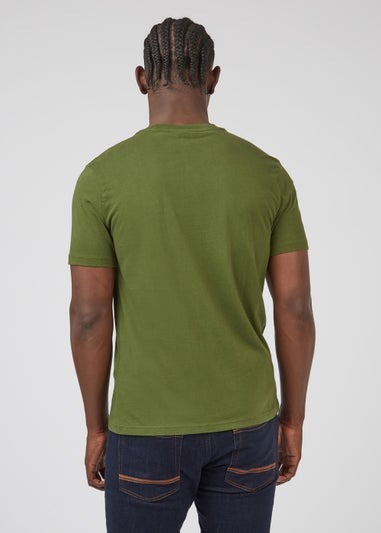 Ben Sherman Camouflage Signature Flock T-Shirt