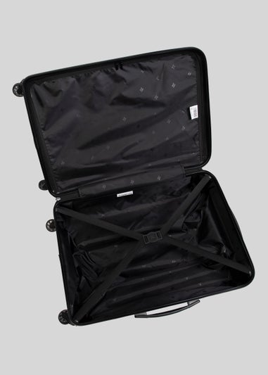 IT Luggage Grey Hard Shell Suitcase