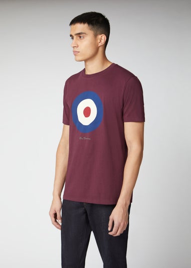 Ben Sherman Wine Signature Target T-Shirt