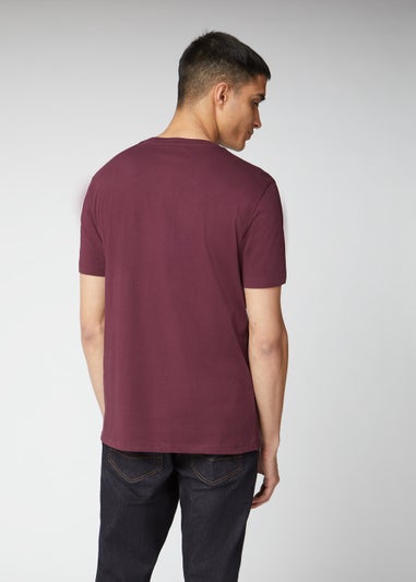 Ben Sherman Wine Signature Target T-Shirt