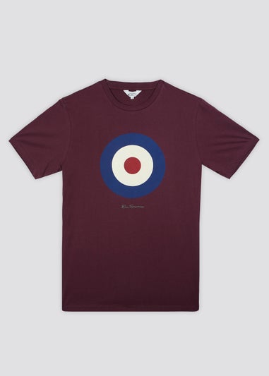 Ben Sherman Wine Signature Target T-Shirt