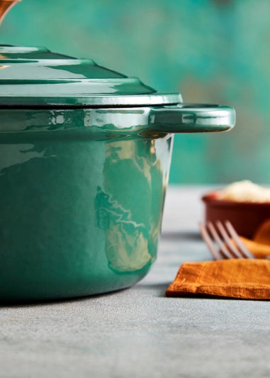Barbary & Oak Green Casserole Dish (20cm)