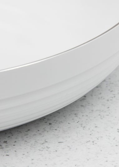 Tower 2 Piece White Frying Pan (24cm/28cm)
