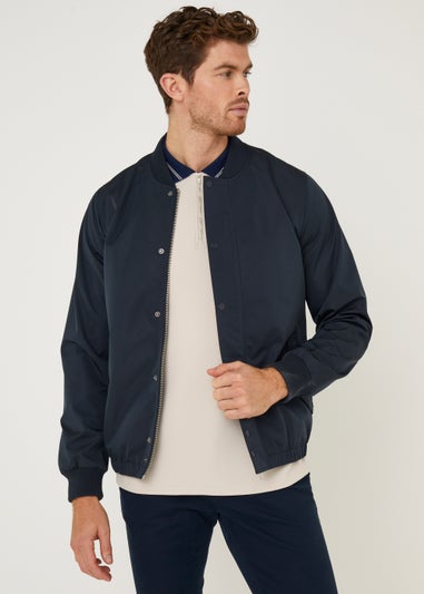 Navy Lightweight Bomber Jacket