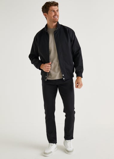 Black Harrington Jacket