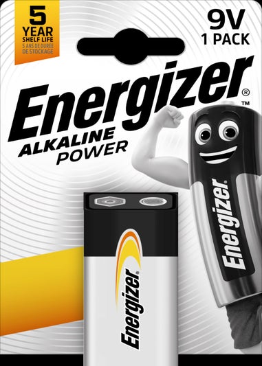 Energizer Alkaline Power 9V Battery
