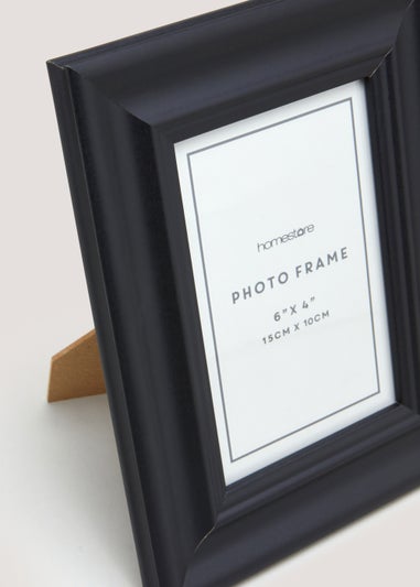 Black Chunky Photo Frame (4x6in)