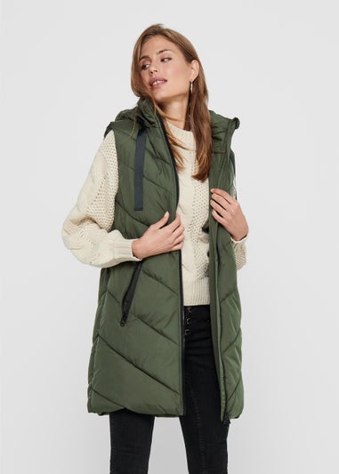 JDY Skylar Green Waistcoat